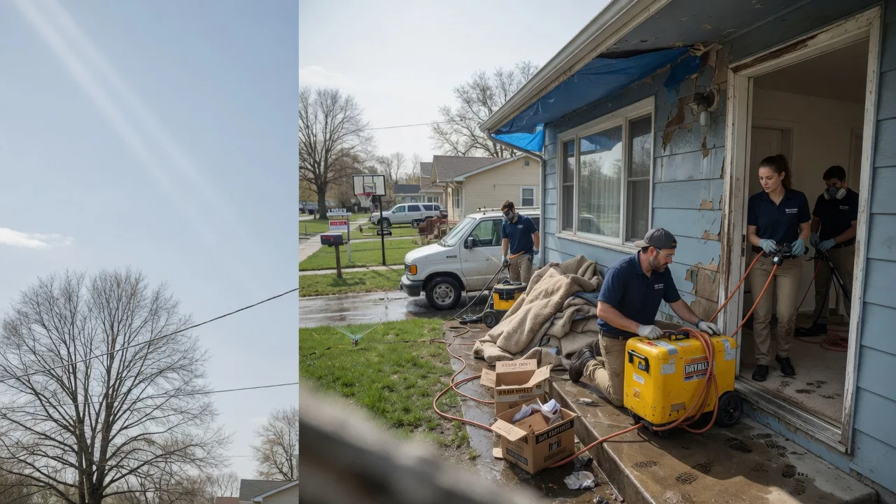 Basement Flood Cleanup in Dyersburg, TN near me